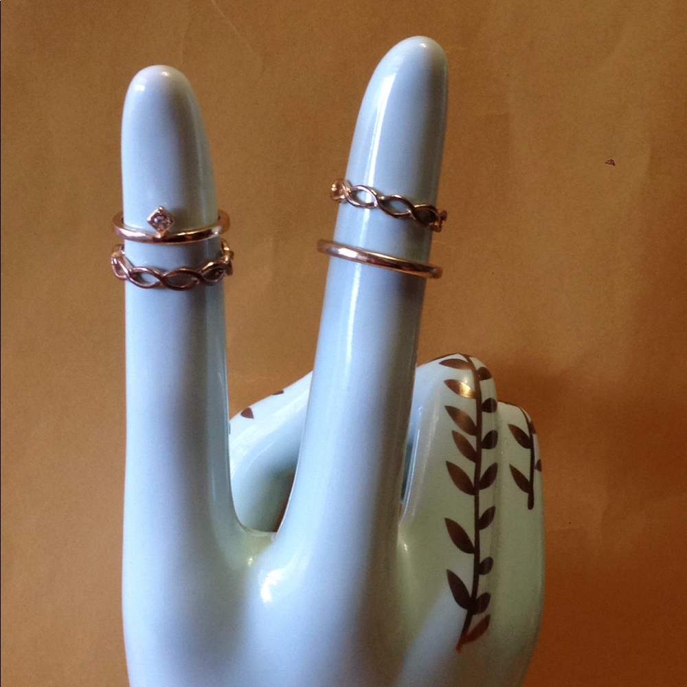 Free add on 4 gold costume rings
